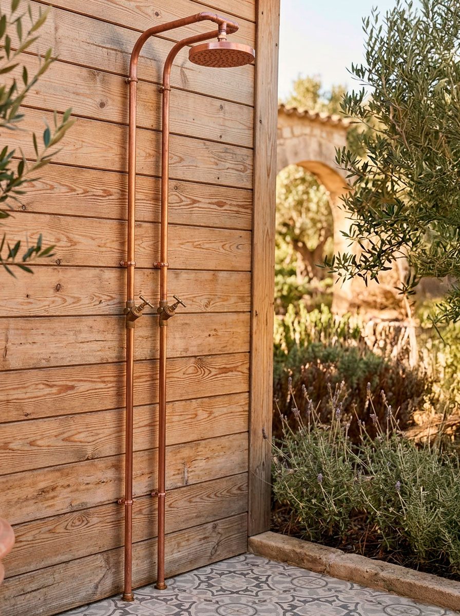 Ducha exterior cobre Jill